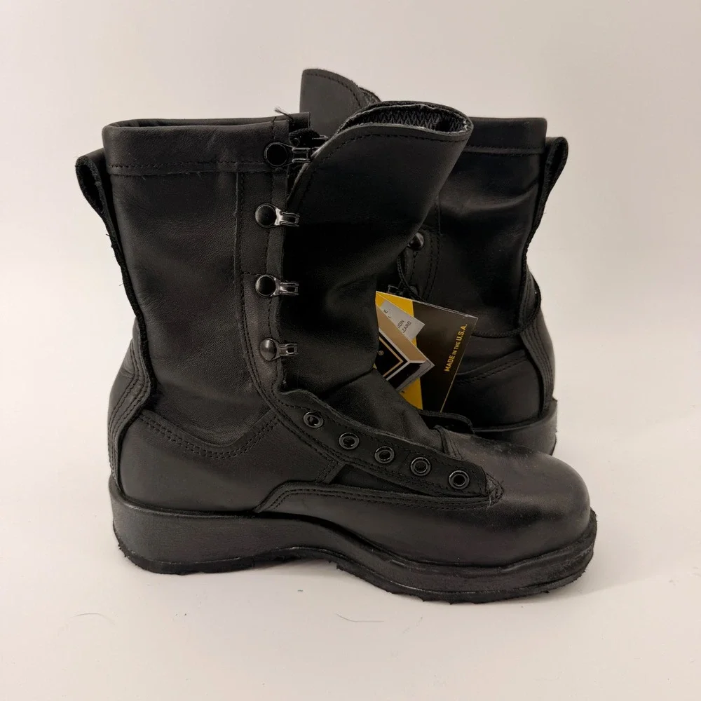 Belleville 800 ST Combat Boots Men 4.5 R Black Steel Toe Gore-Tex Waterproof USA